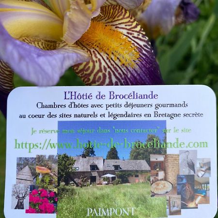 L'Hotie De Broceliande, Au Coeur Des Sites Naturels Et Legendaires Paimpont Luaran gambar